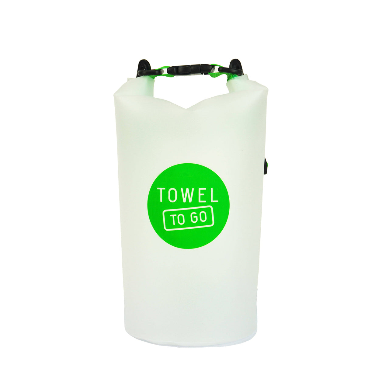 Roll N Go waterdichte transparante droogtas, oranje (5 liter)
