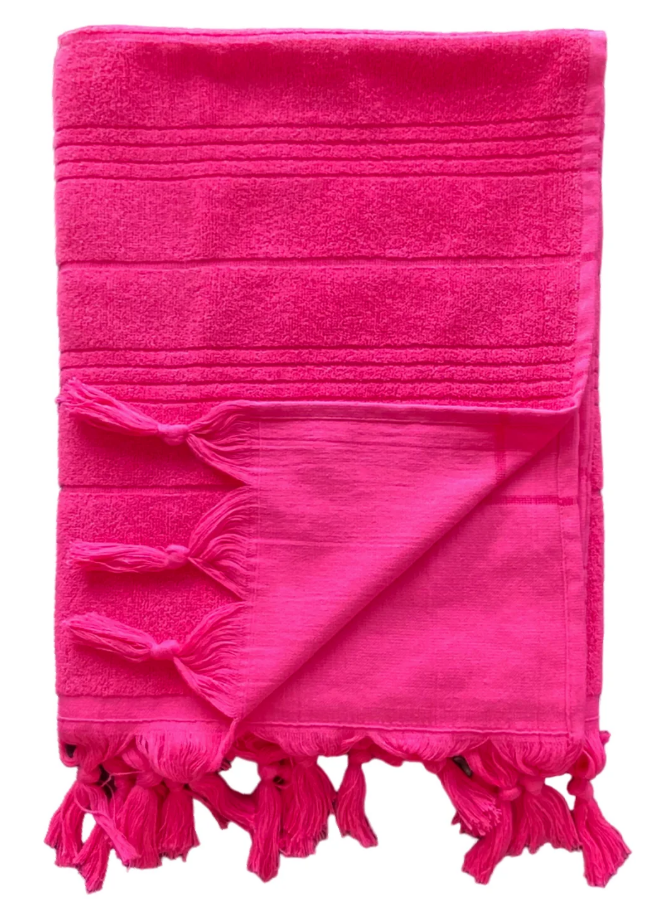 2-persoons hamamdoek met badstof