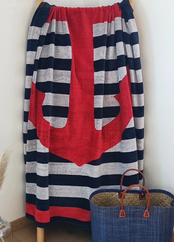 2-persoons strandlaken Anker