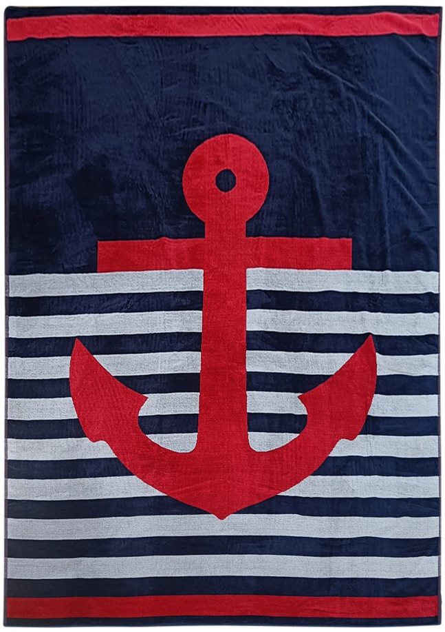 2-persoons strandlaken Anker