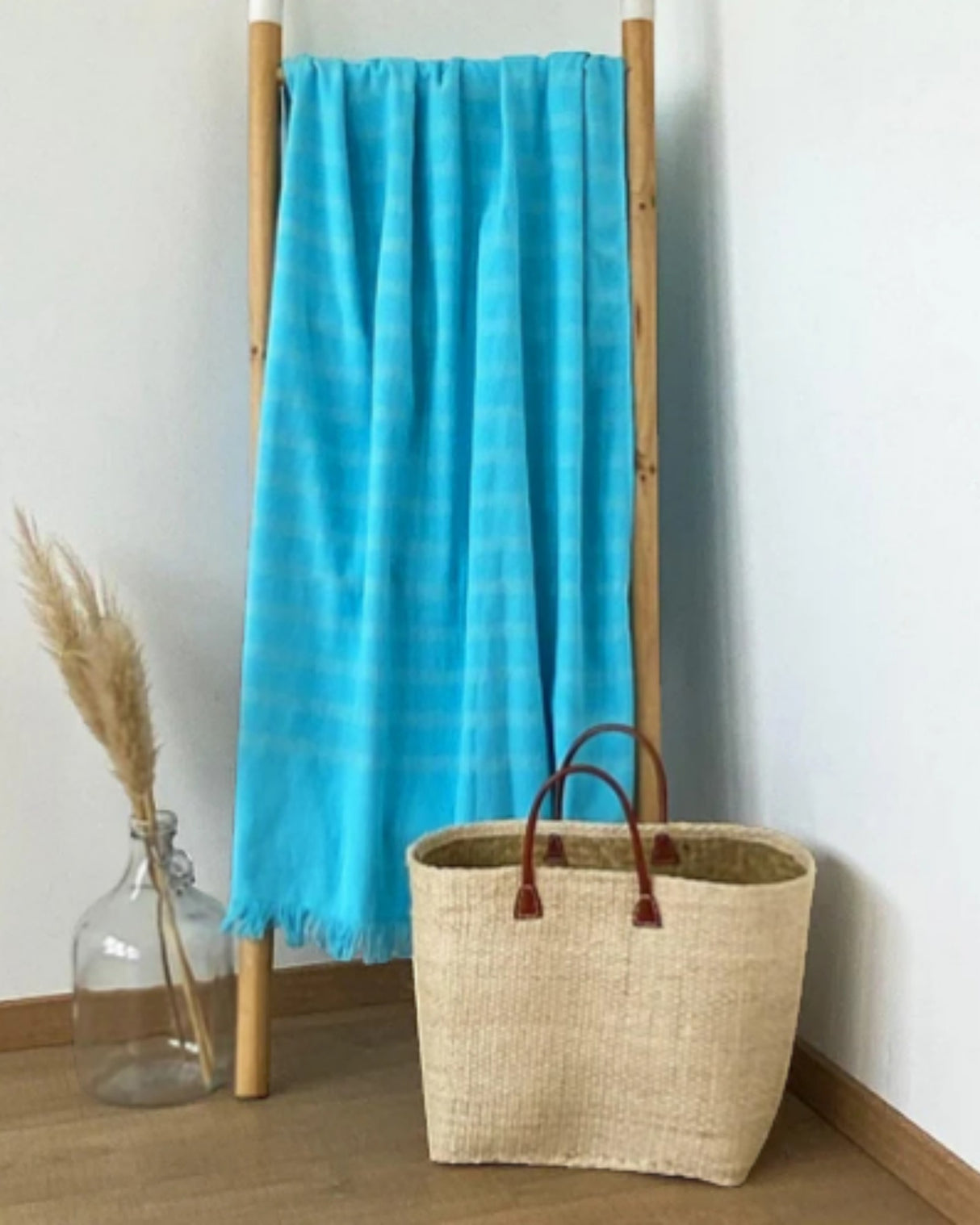Katoenen fouta met badstof