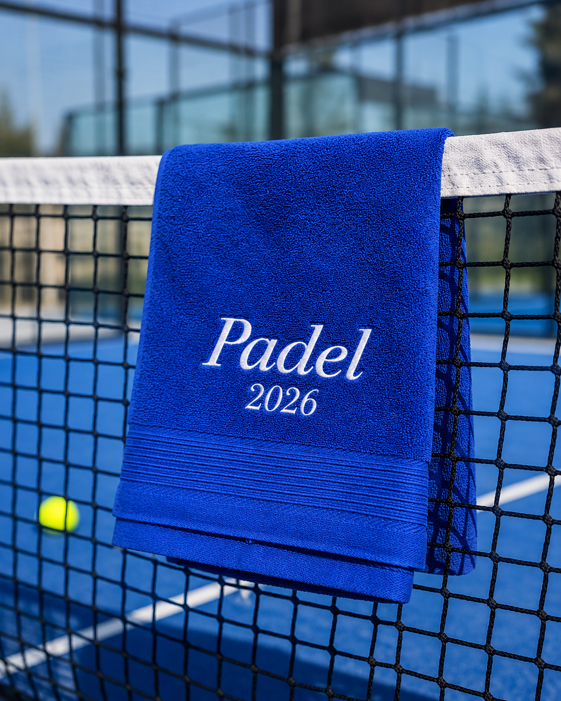Embroidered bath towel 70x140