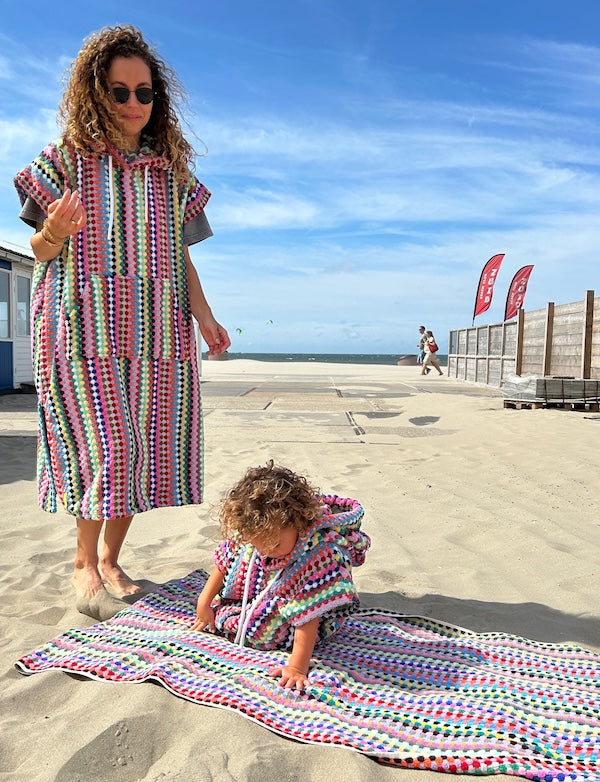 Grote badstof handdoek Perry