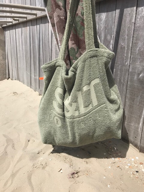 Badstof strandtas S<