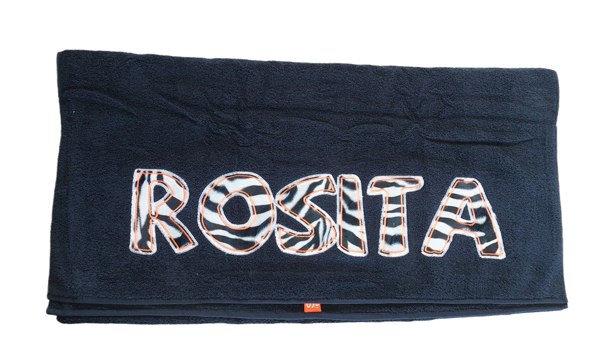 Strandlaken met dierenprint