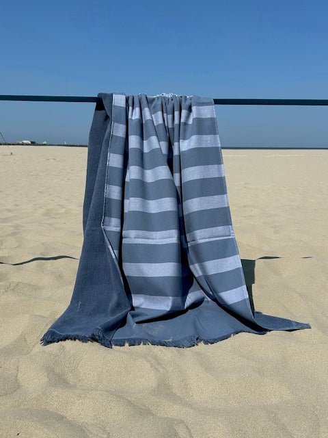 Fouta gestreept Horizon