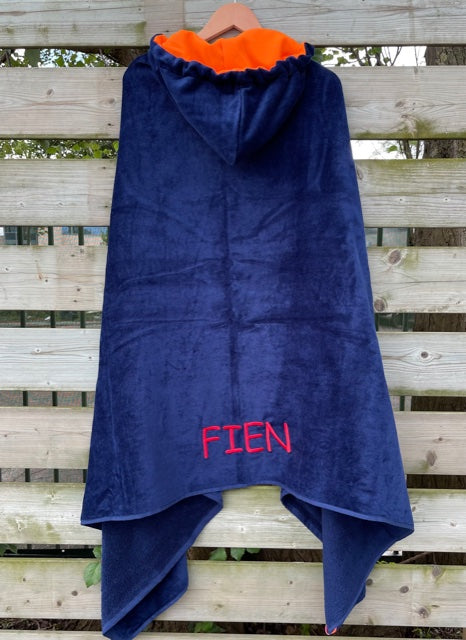 Strandlaken Hoody borduren