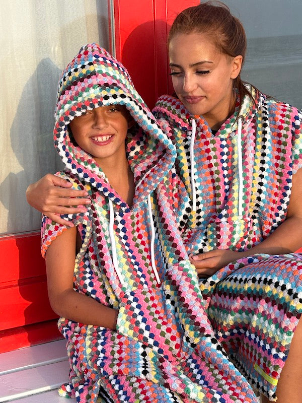 Kinder surfponcho Pom
