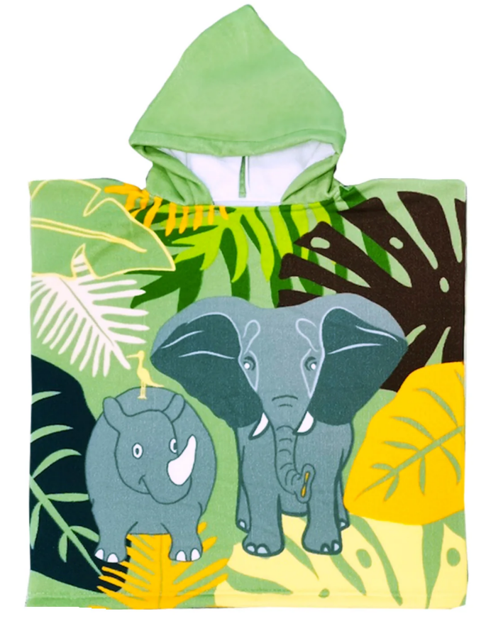 Kinderponcho Olifant