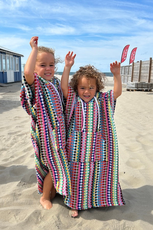 Kinder surfponcho Pom