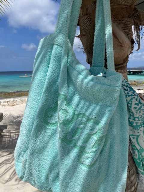 S< strandtas met naam