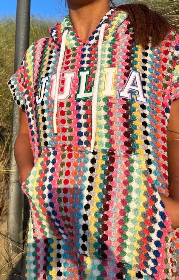 Surfponcho Pom met naam