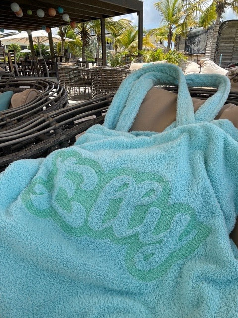 S< strandtas met naam