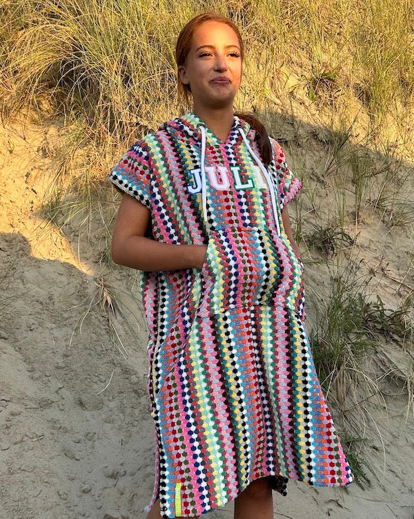 Surfponcho Pom met naam