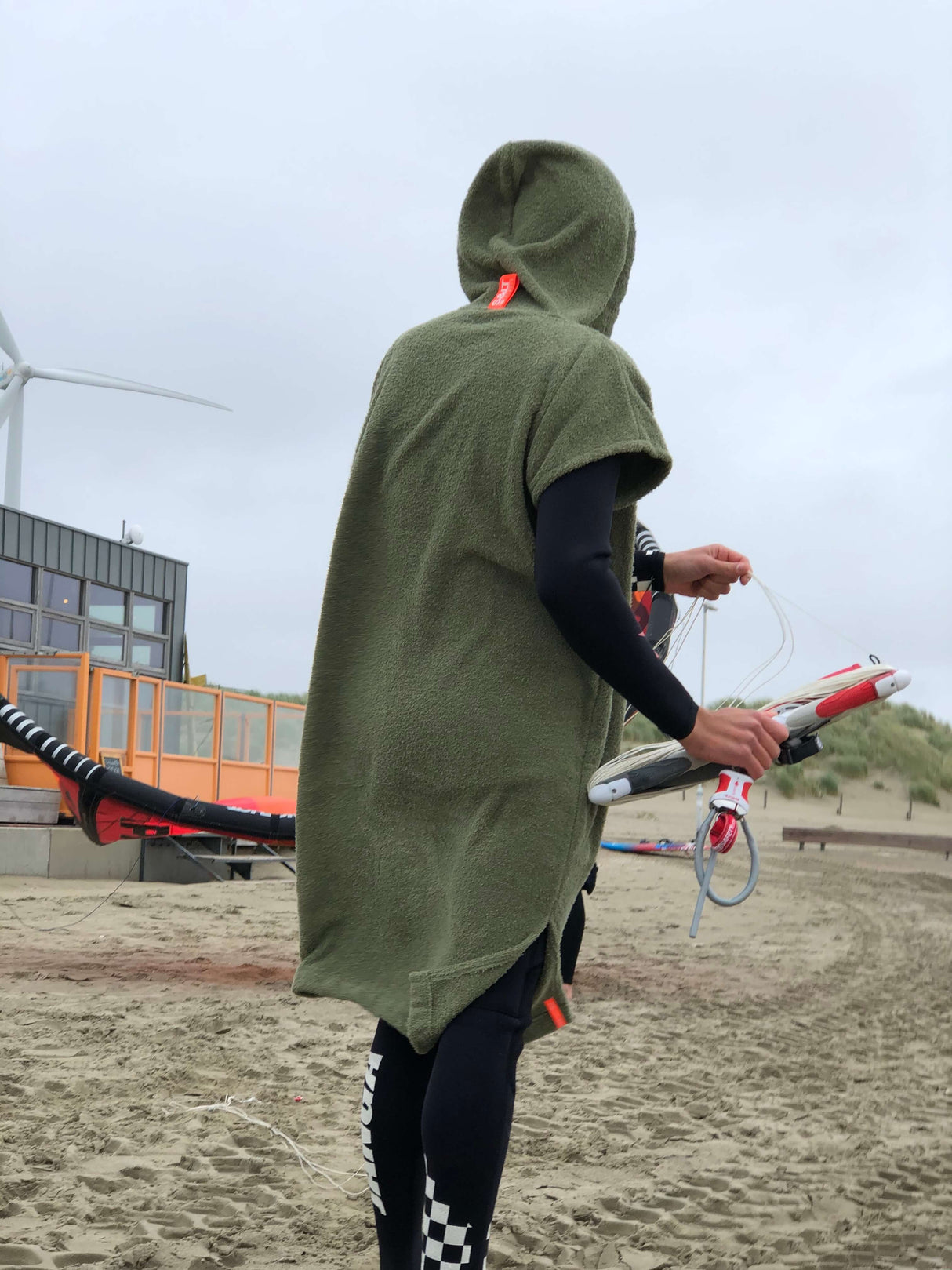 Badstof surfponcho dames & heren