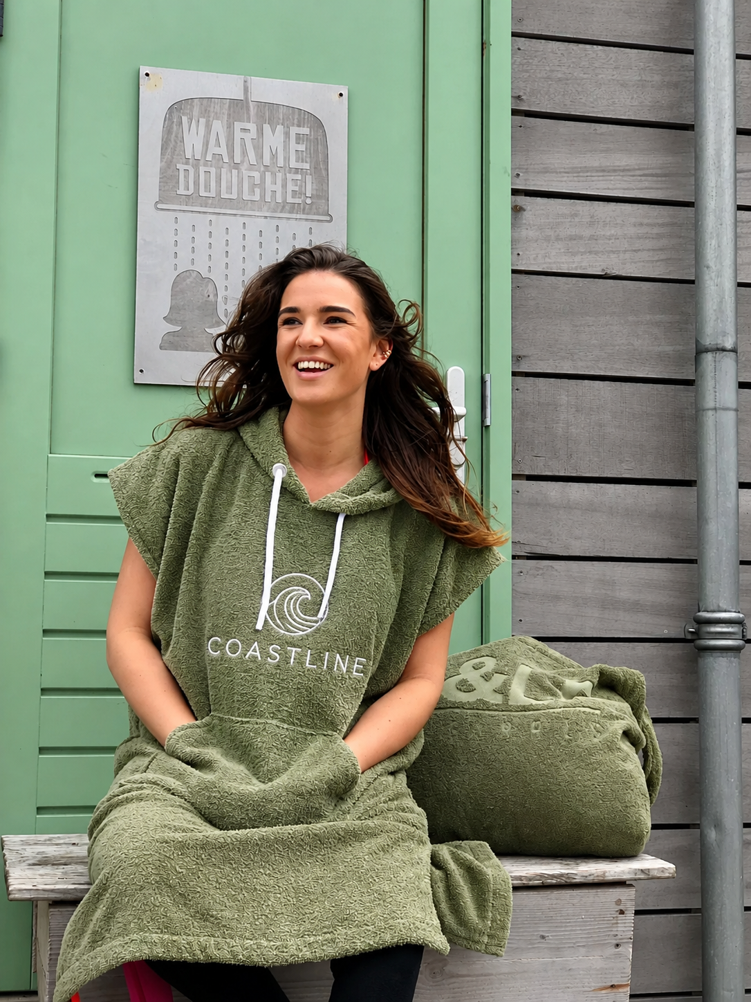 Surfponcho mit Namen