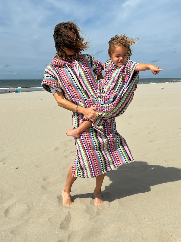 Surfponcho Pom met naam