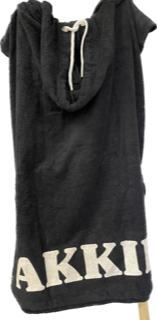 Surfponcho met print