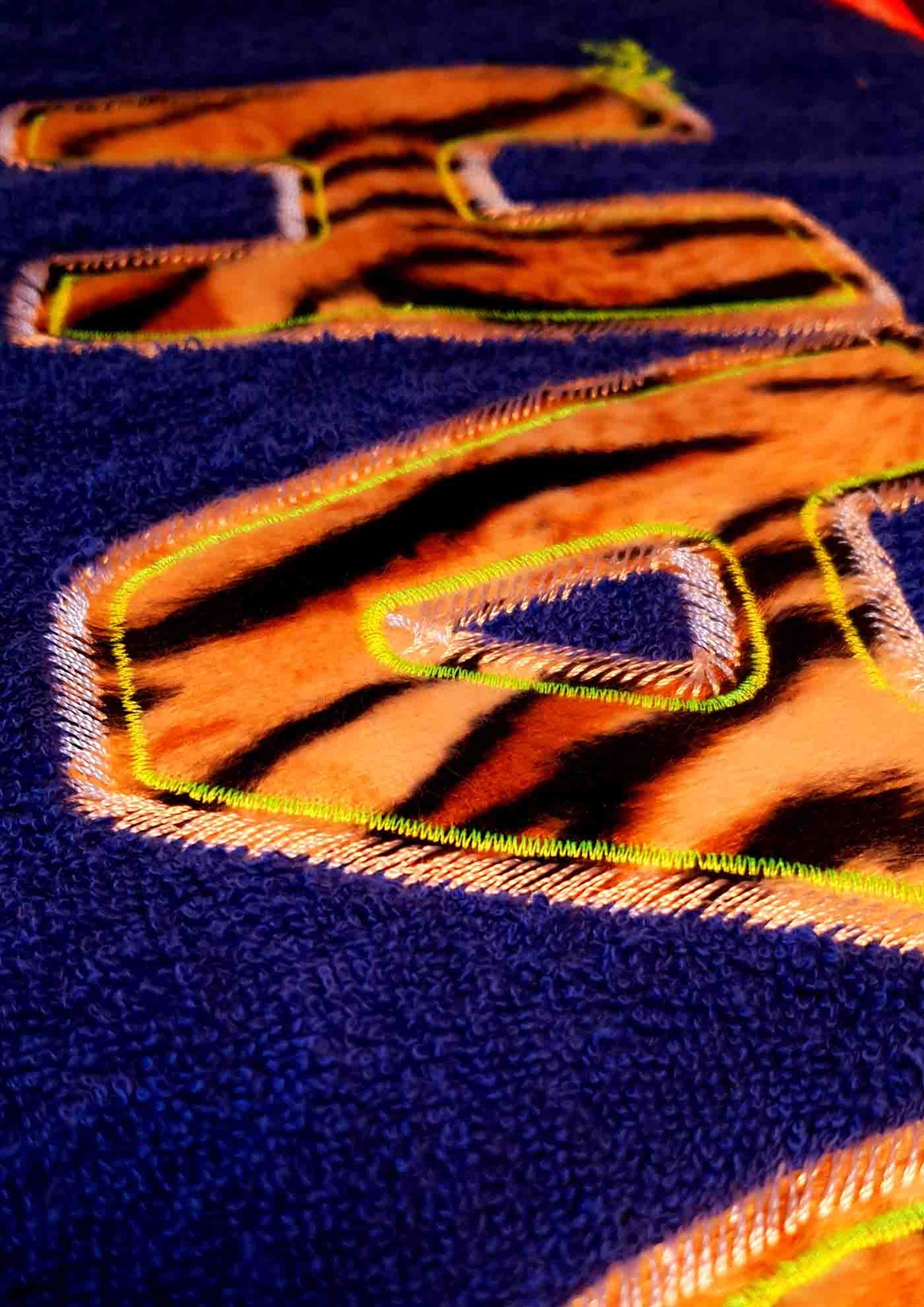 Strandlaken met dierenprint