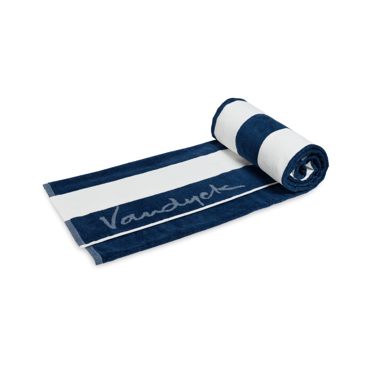 Vandyck strandlaken Palma donkerblauw