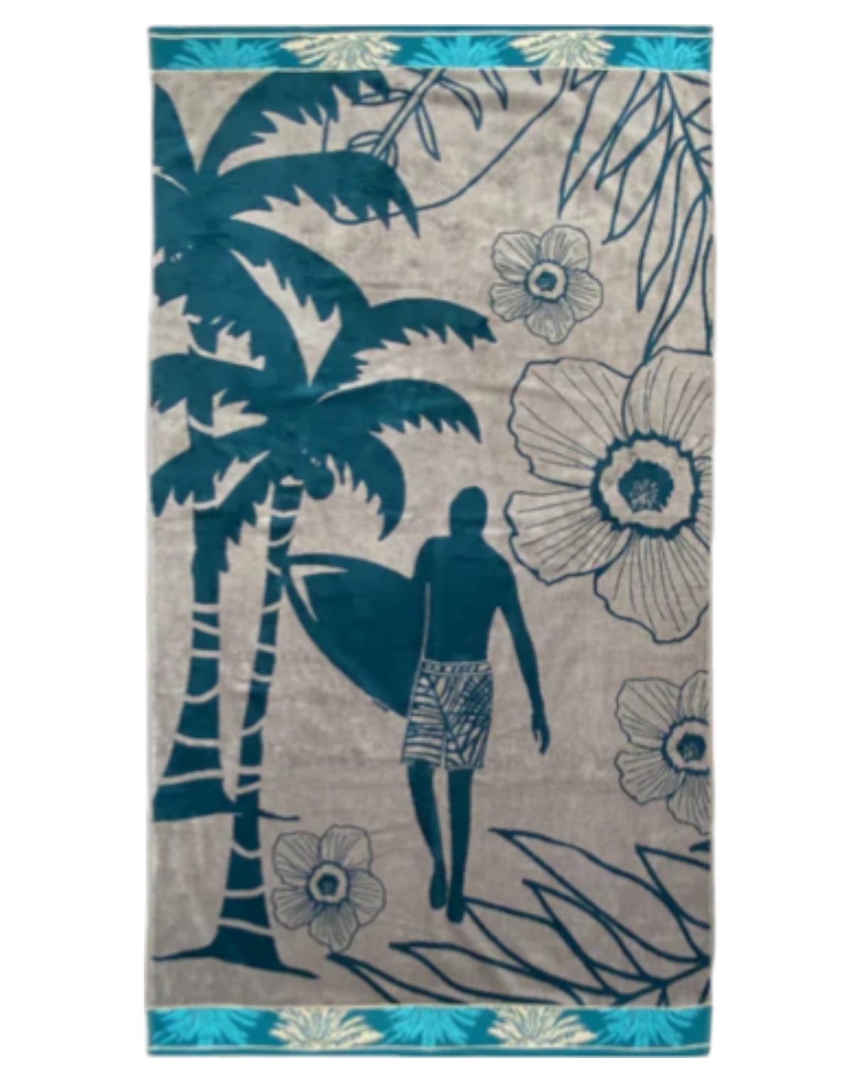 Velours strandlaken Surf Vibe