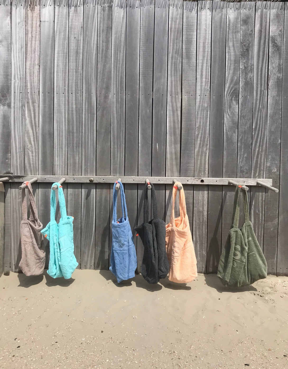 S< strandtas met naam