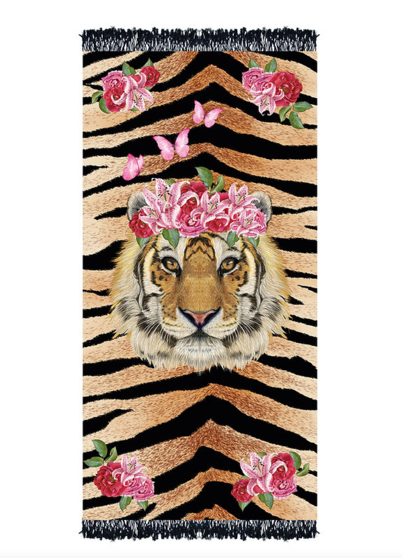 Aqua-licious strandlaken Tiger Lily