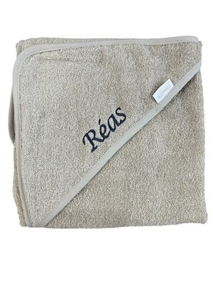 Baby badstof cape met naam