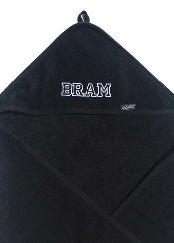 Baby badstof cape met naam