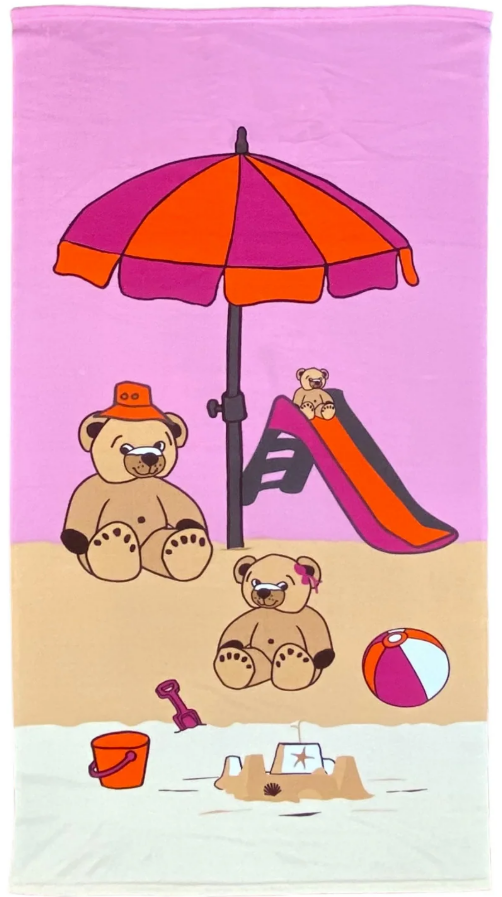 Kinderbadlaken Teddy