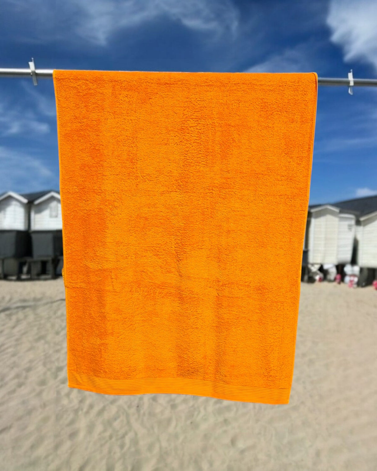 Oranje strandlaken