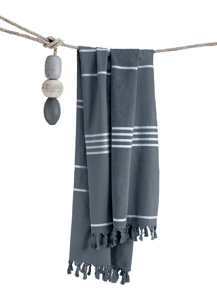 Clyr hamamdoek met badstof