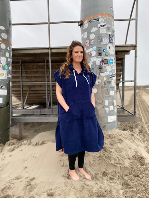 Badstof surfponcho dames & heren