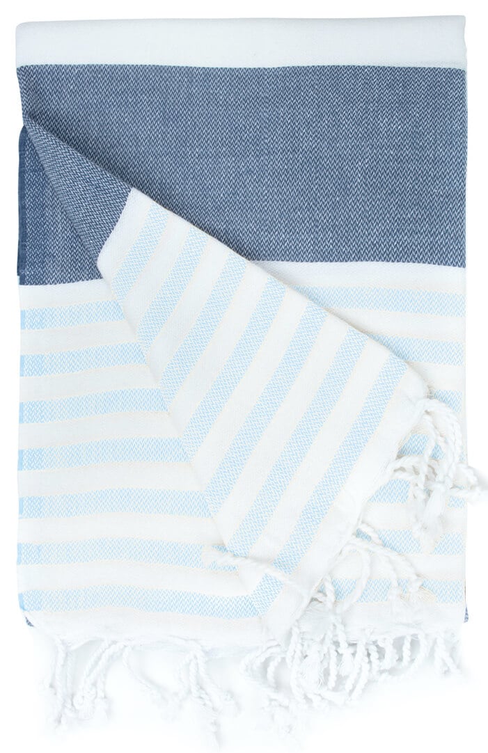Gestreepte hamamdoek