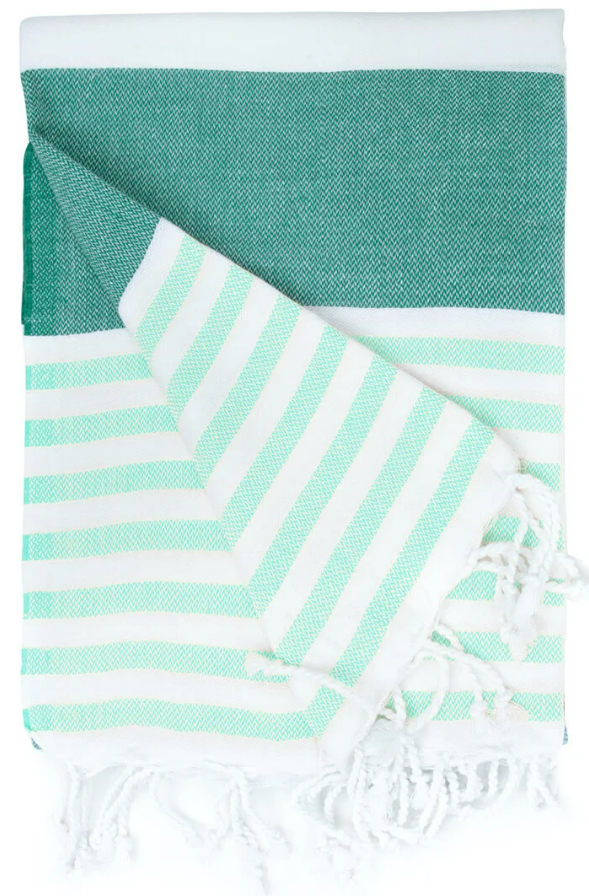 Gestreepte hamamdoek