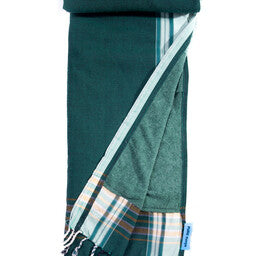 Strandhanddoek petrol