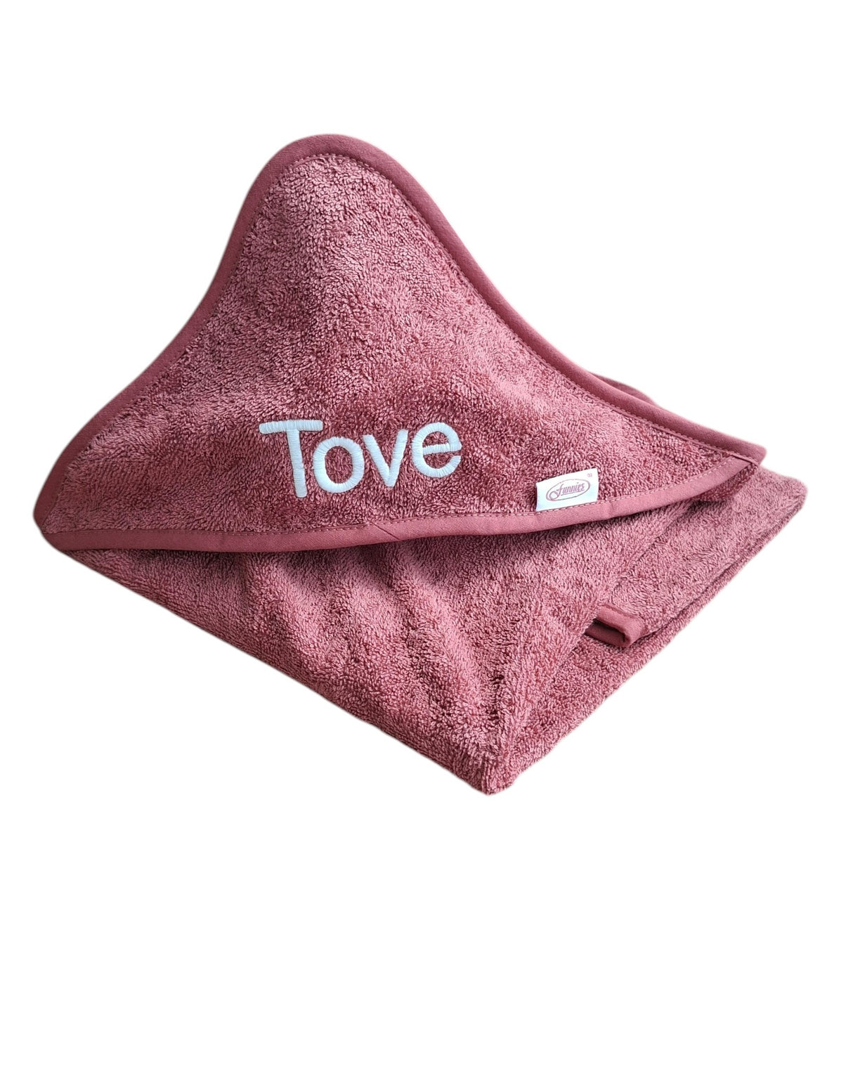 Baby badstof cape met naam