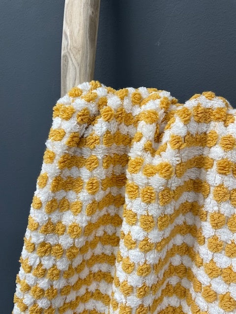 Grote badstof handdoek Pom