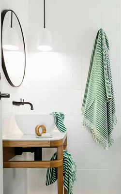 Grote badstof handdoek Pip