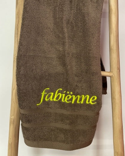 Hotel handdoeken met borduring