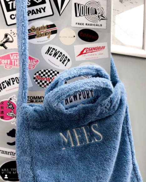 Badstof schoudertas S<