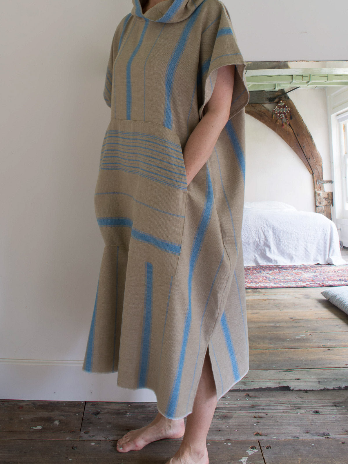 Ottomania surfponcho olijf