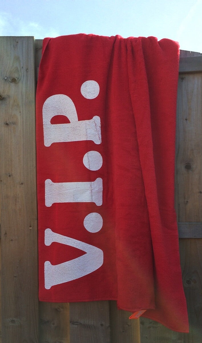 Strandlaken met print