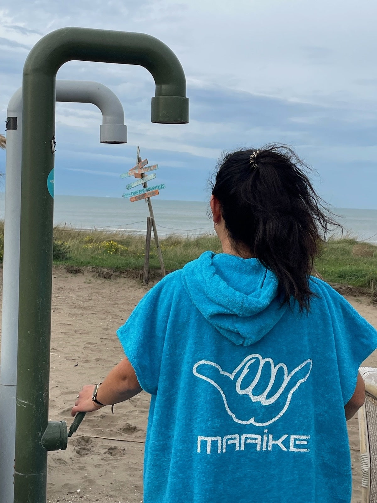 Surfponcho Shaka printen