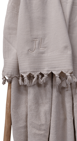 Walra hamam handdoek initialen