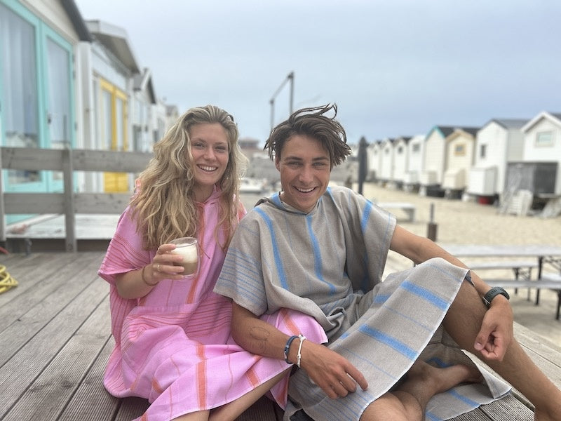 Ottomania surfponcho olijf