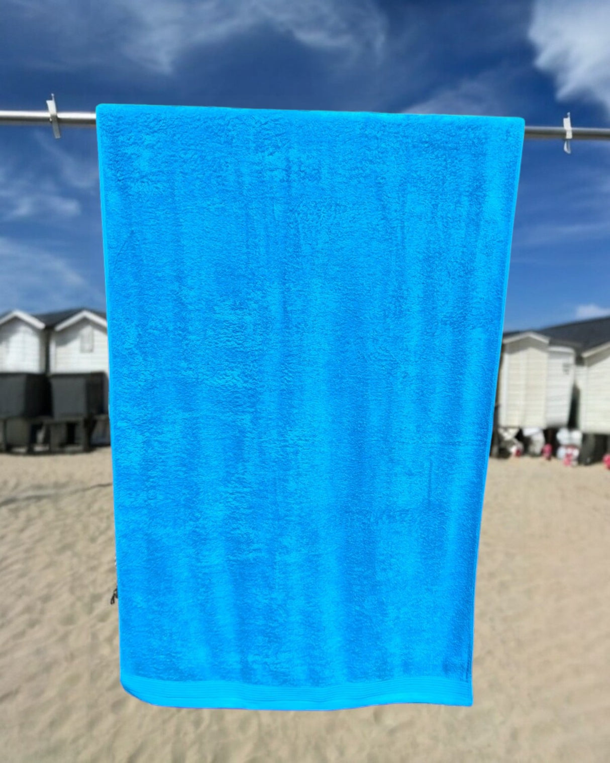 Turquoise strandlaken