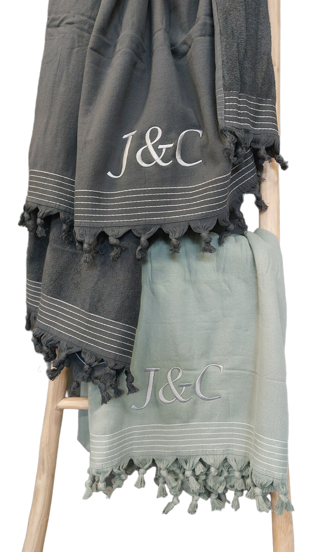 Walra hamam handdoek borduren