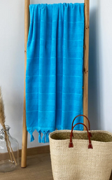 2-persoons hamamdoek met badstof