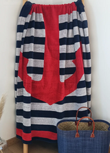 2-persoons strandlaken Anker